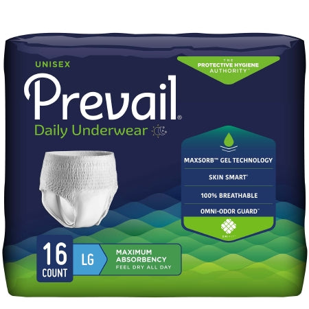 Unisex Adult Absorbent Underwear Prevail®