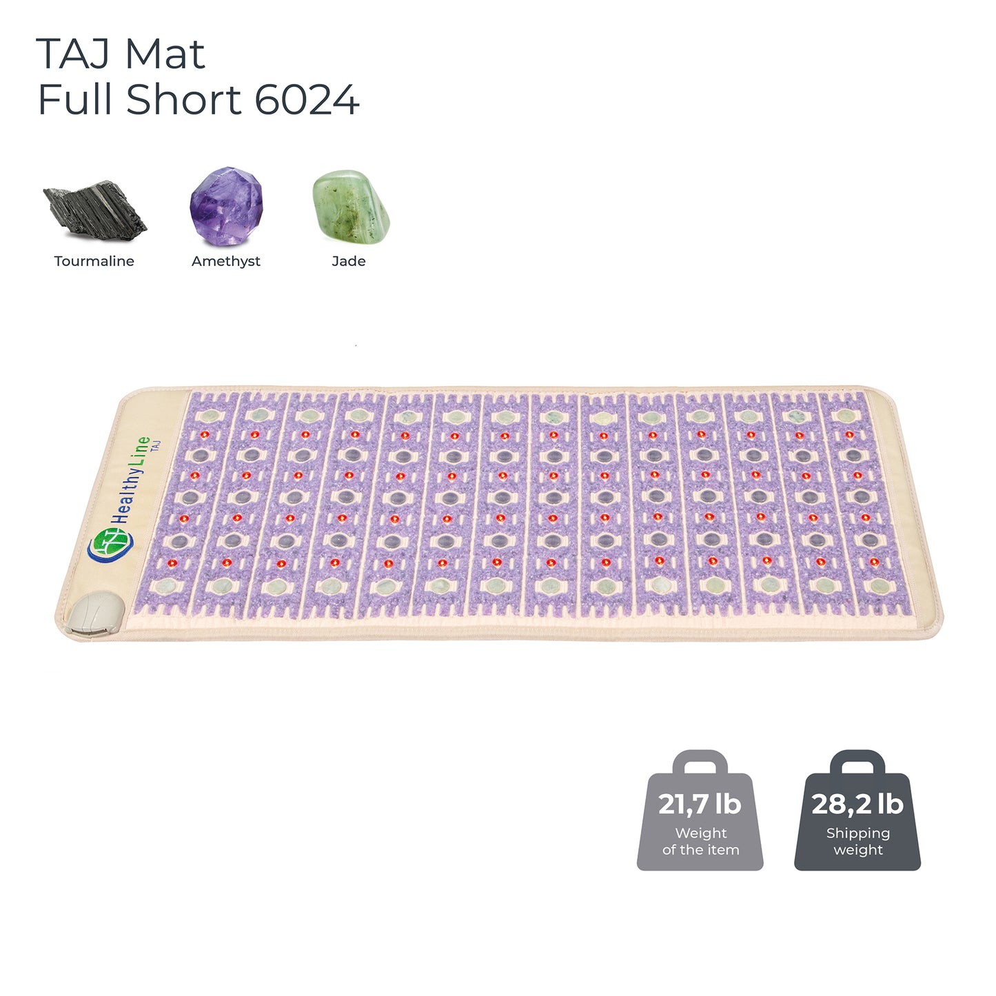 TAJ-Mat™ Full Short 6024 Firm - Photon PEMF InfraMat Pro®