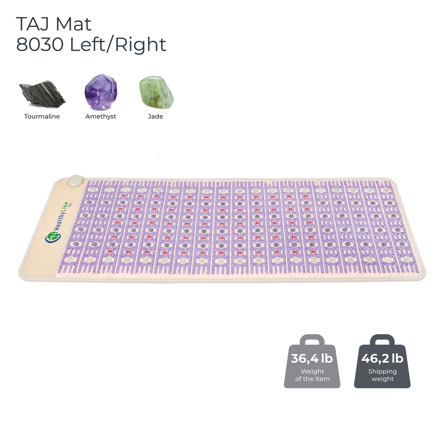 TAJ-Mat™ Large 8030 Firm - Photon PEMF (Right/Standard) Inframat Pro®