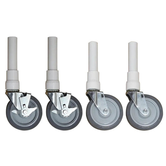 Direct Choice Replacement Heavy-Duty Threaded Casters, Set of 4