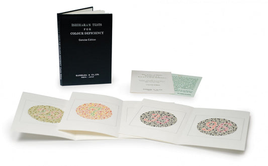 Ishihara Test Chart Books, for Color Deficiency